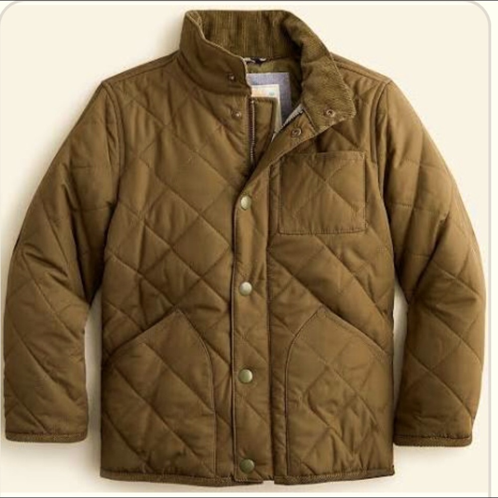 NEW quilted coat is comfy and lightweight.
